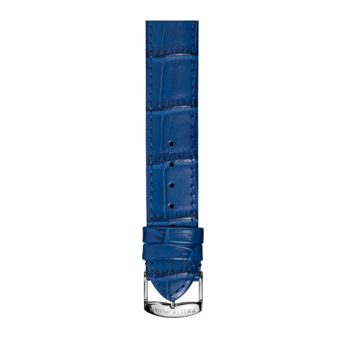 Philip Stein Signature Blue Alligator-print Strap Size 1