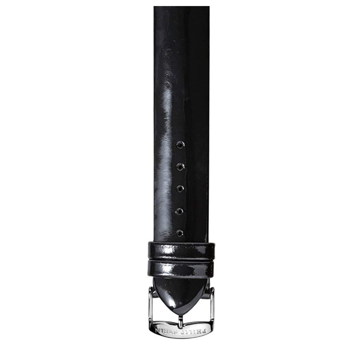 Philip Stein Signature Black Patent Leather Strap Size 1