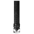 Philip Stein Signature Black Lizard Leather Strap Size 1