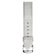 Philip Stein Signature Metallic White Lizard Strap Size 1