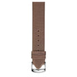 Philip Stein Signature Metallic Brown Calf Strap Size 2
