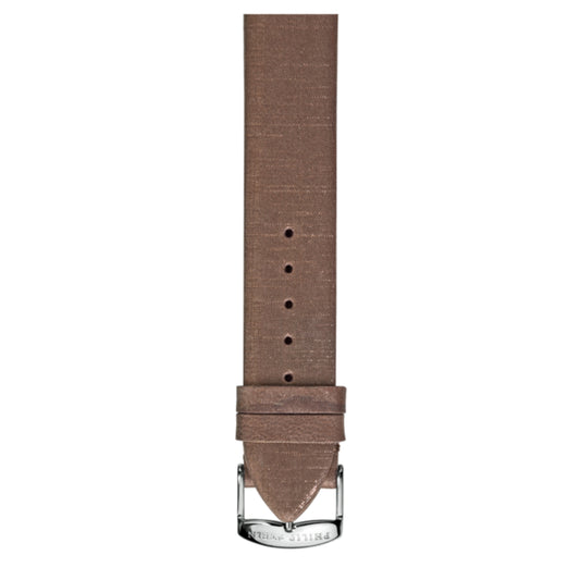 Philip Stein Signature Metallic Brown Calf Strap Size 2
