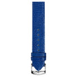 Philip Stein Signature D.Blue Lizard-print Strap Size 2