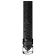 Philip Stein Signature Black Lizard Leather XL Strap Size 2