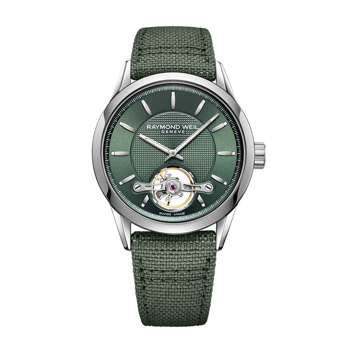 Raymond Weil Men's Freelancer Automatic Green Dial Watch