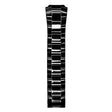 Philip Stein Signature Black-plated Bracelet Size 3