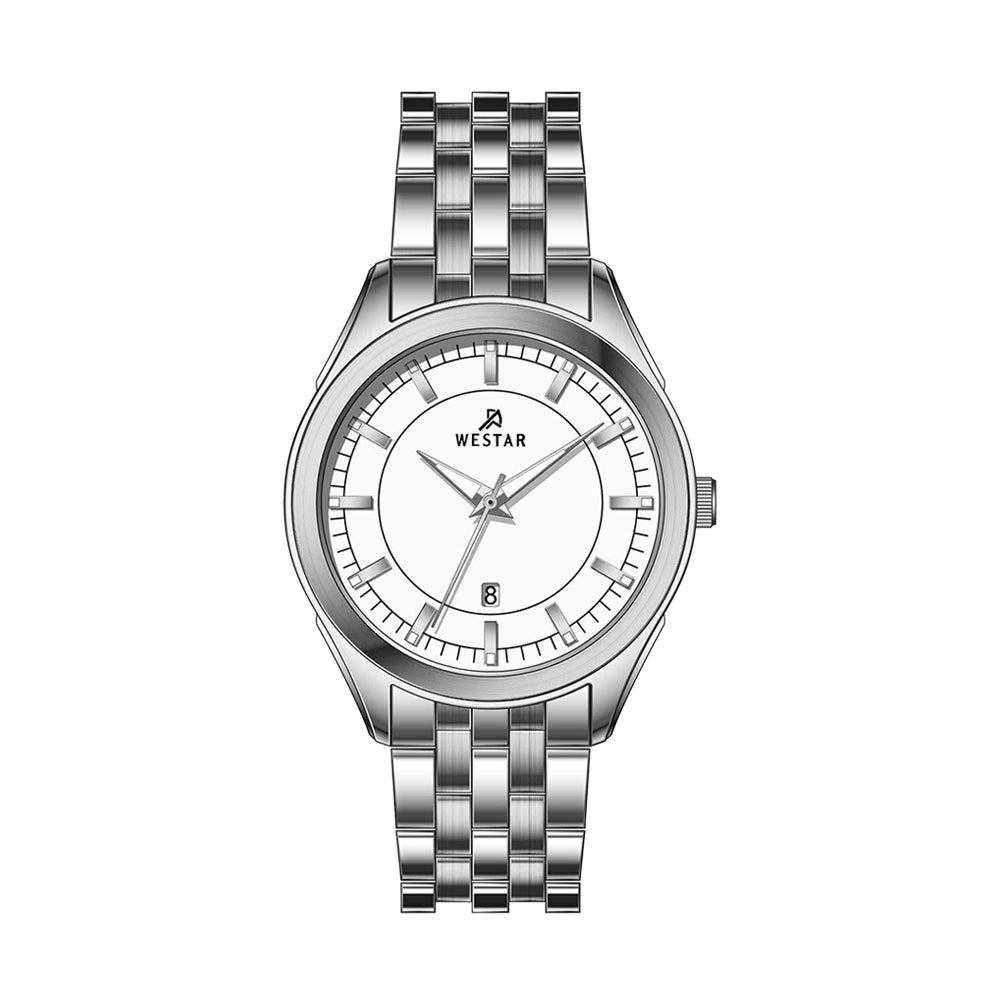 Westar Profile Men's Formal Quartz Watch - 50118STN101