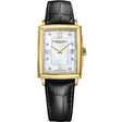 Raymond Weil Women's Toccata Gold Diamond Black Strap Mother of Pearl Dial Watch