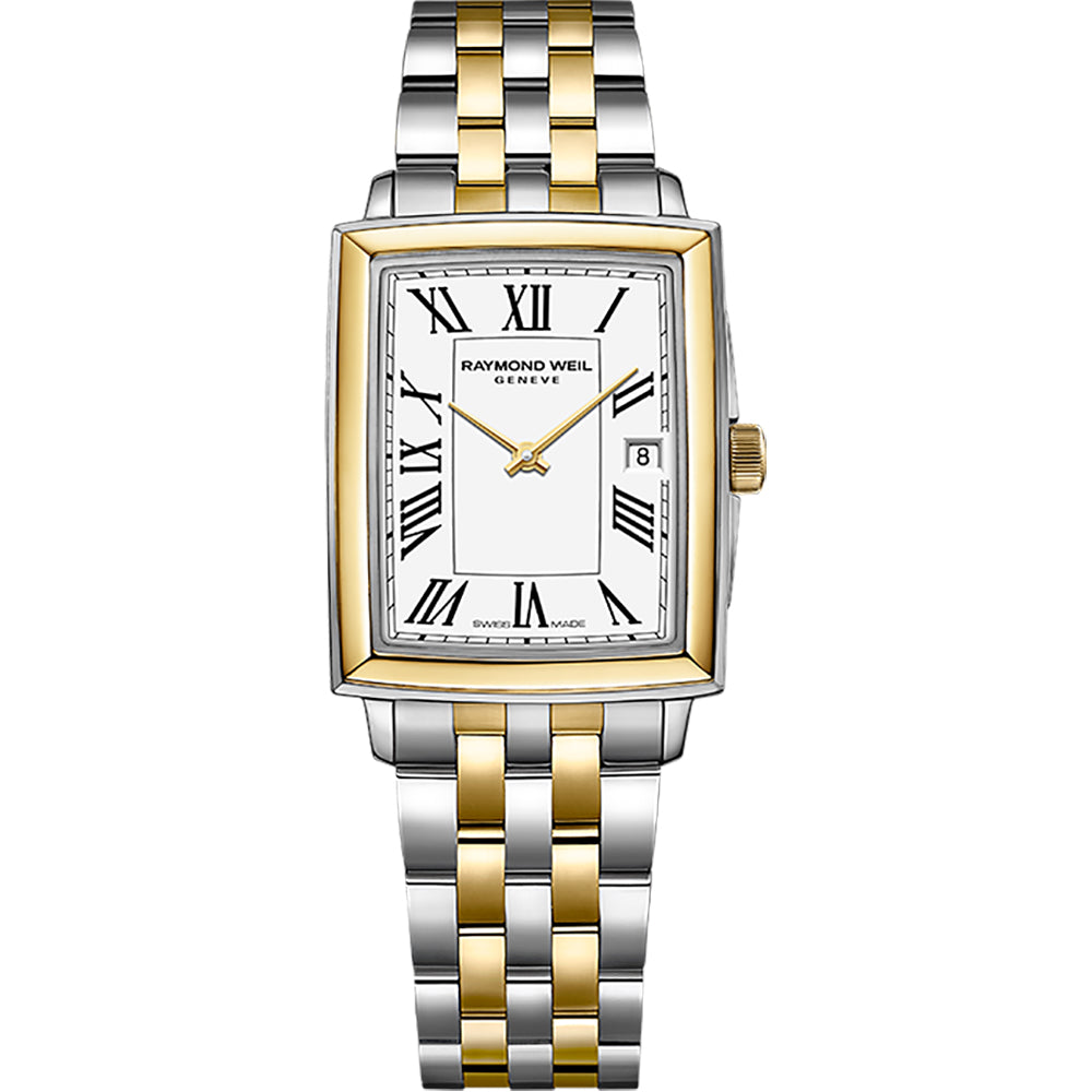 Raymond Weil Women's Toccata Two-Tone Gold Quartz White Dial Watch