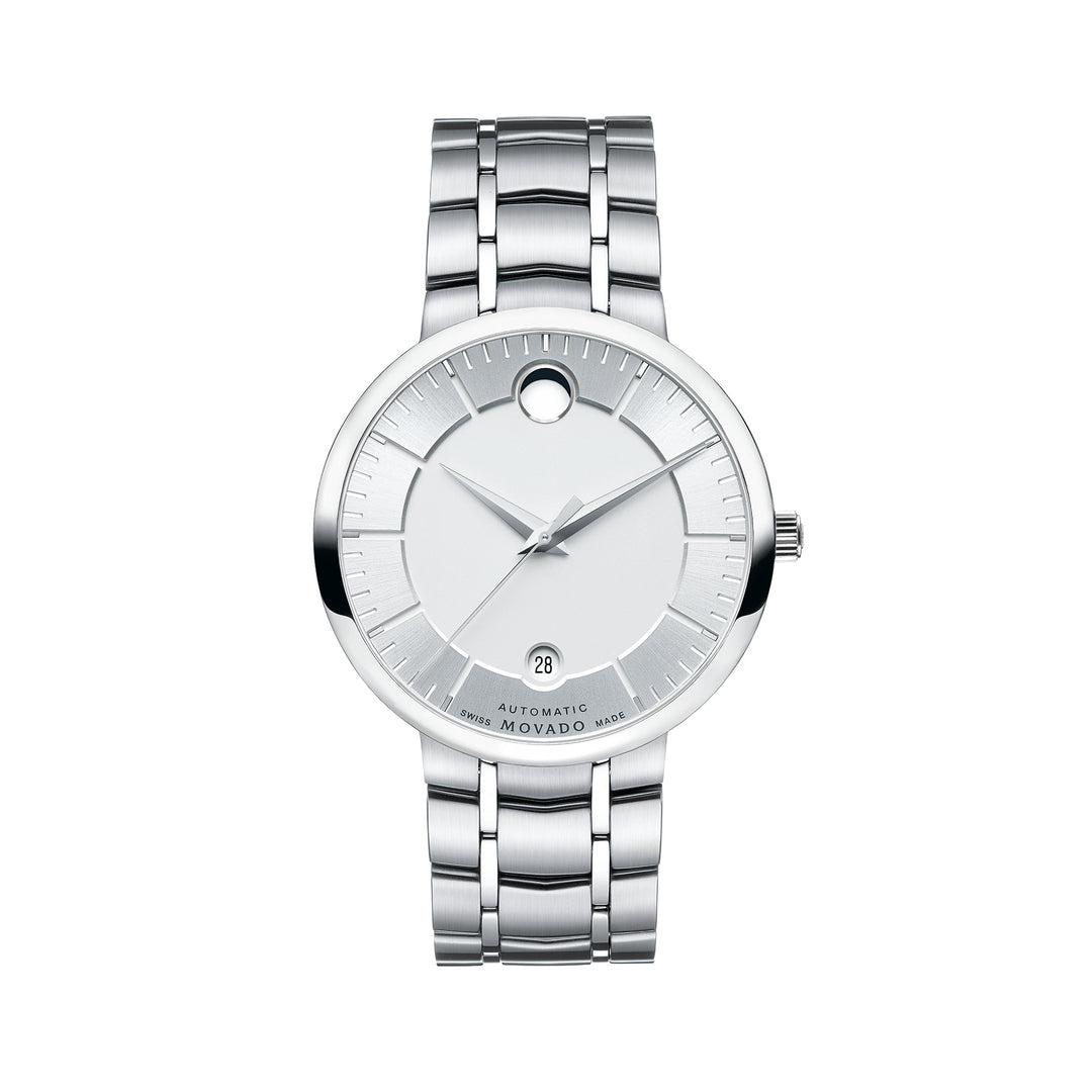 Movado Men's Watch Silver Case Automatic