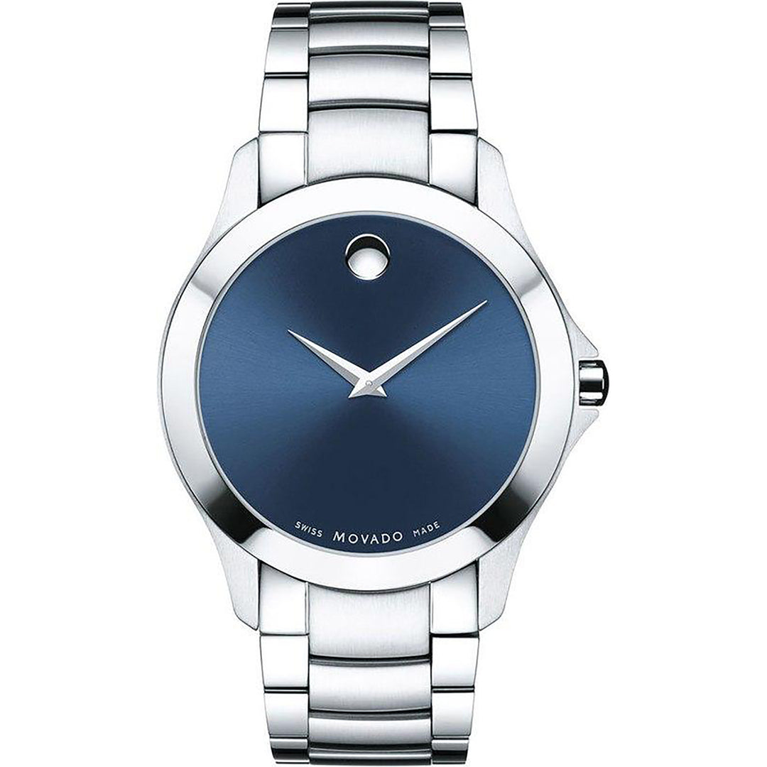 Movado Men's Watch Silver Case Quartz