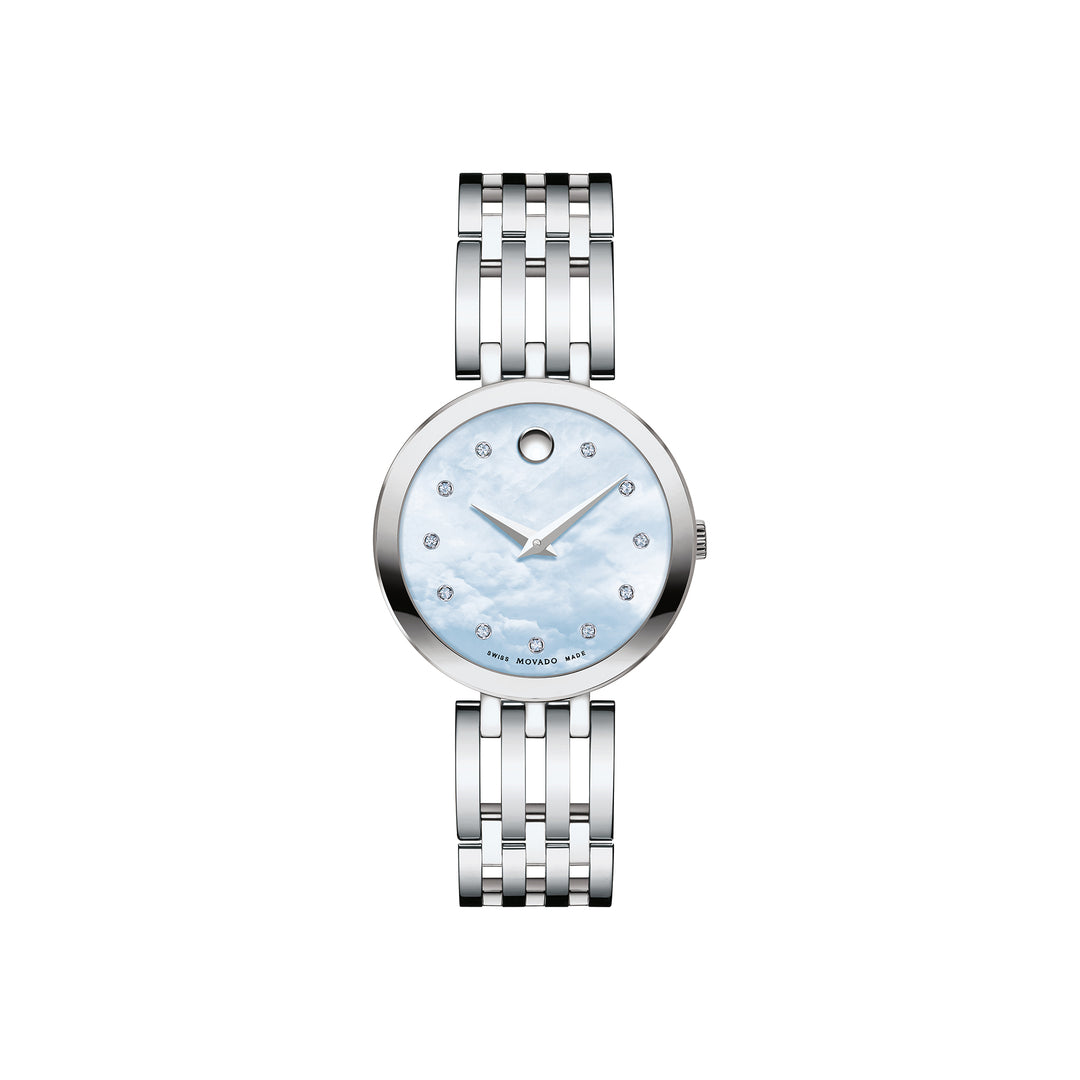 Movado Women's Watch Silver Case Quartz