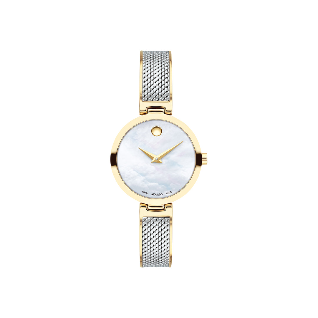 Movado Women's Watch Yellow Pvd Case Quartz