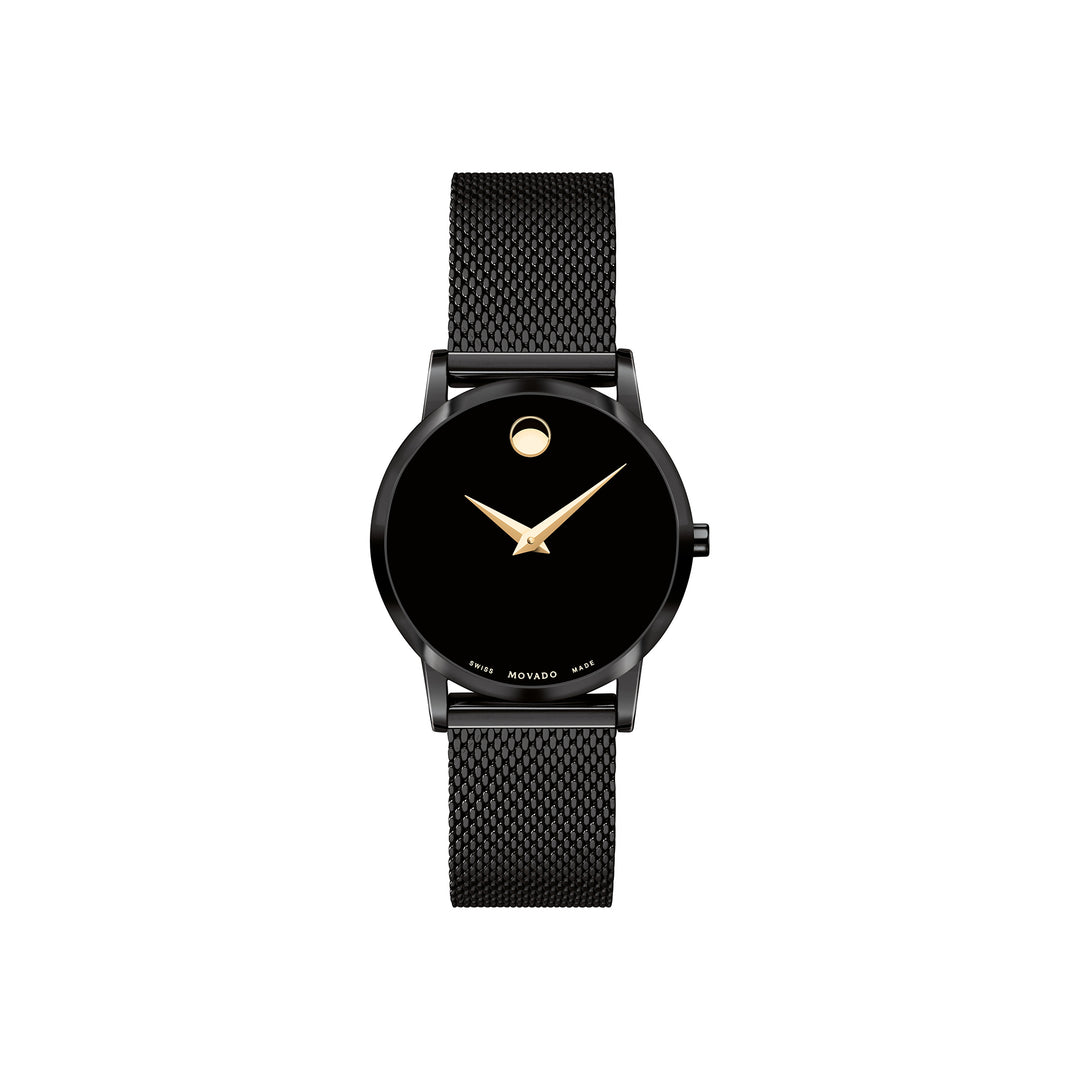 Movado Women's Watch Black Pvd Case Quartz