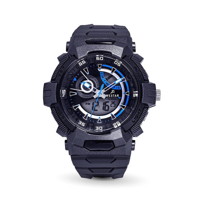 Westar Men's Digital Casual Quartz Watch