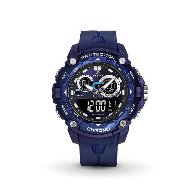 Westar Men's Digital Casual Quartz Watch