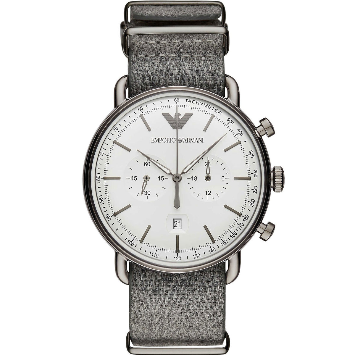 Emporio Armani Men's Aviator Fashion Quartz Watch