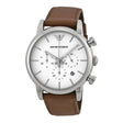 Analog Watch SS Leather Strap