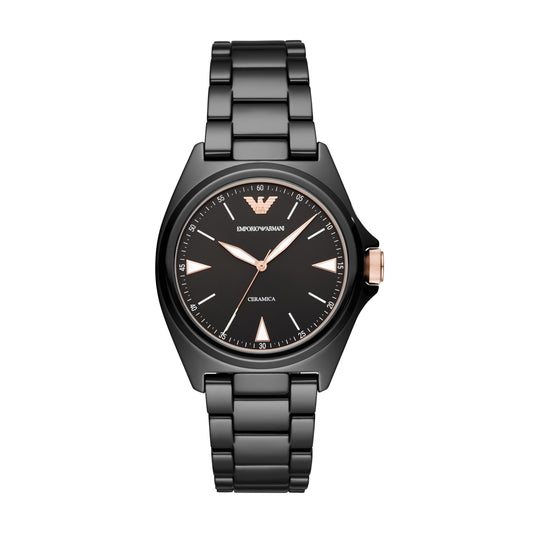Emporio Armani Men's Nicola Fashion Quartz Watch