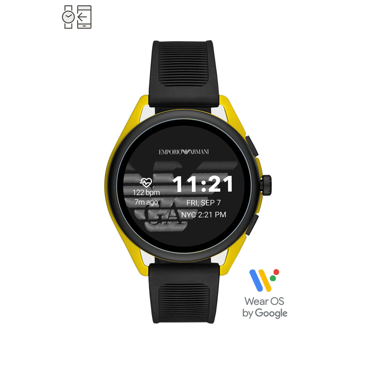 Emporio Armani Men's Matteo Fashion Smartwatch Watch