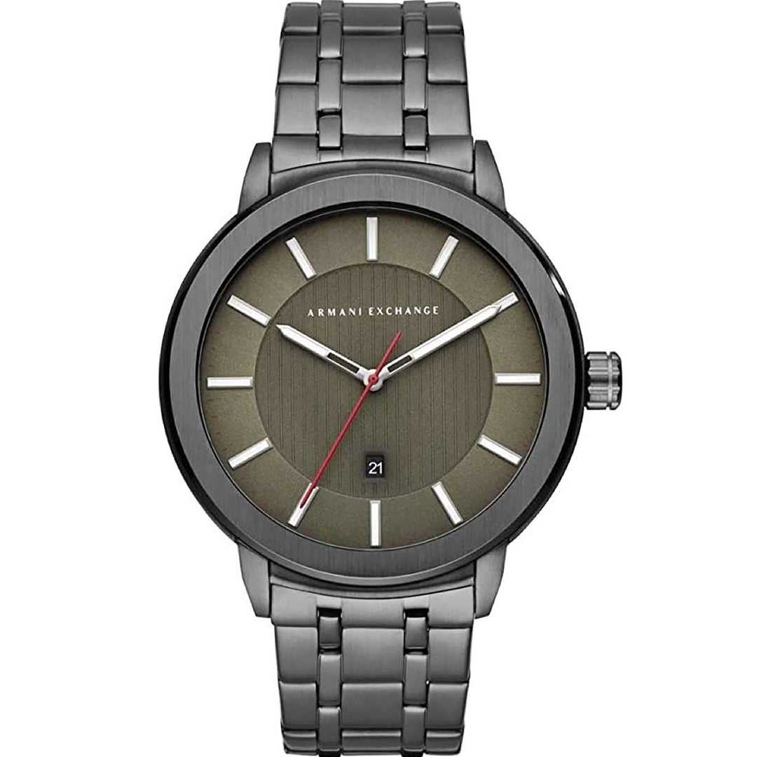 Armani Exchange Men's Maddox Fashion Quartz Green Dial Watch