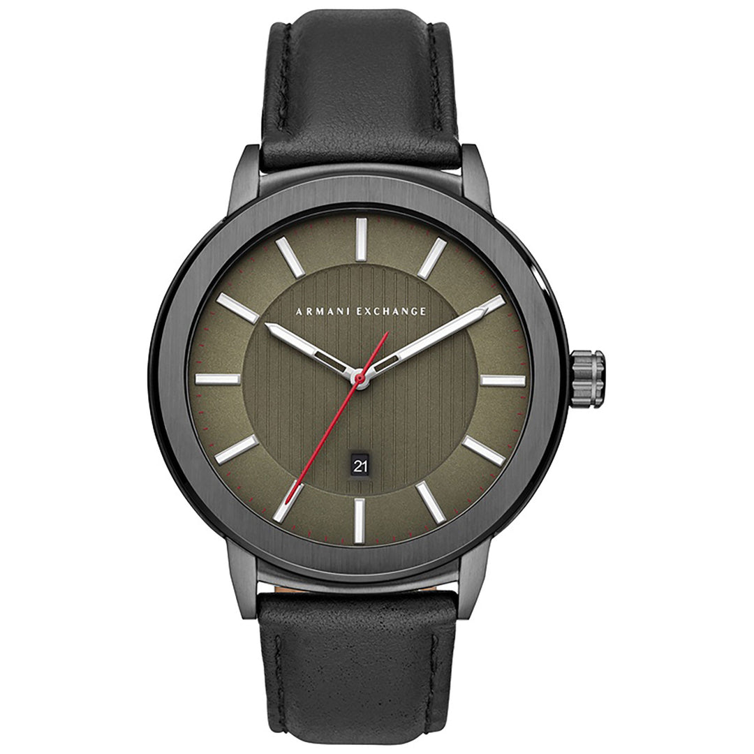 Armani Exchange Men's Maddox Fashion Quartz Green Dial Watch