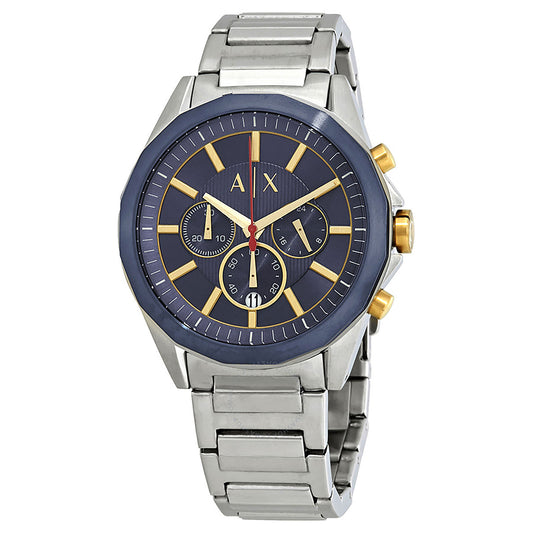 Armani Exchange Men's Drexler Fashion Quartz Blue Dial Watch