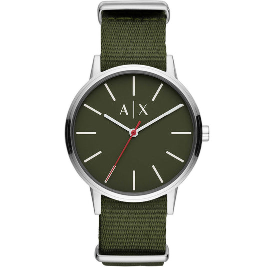 Armani Exchange Men's Cayde Fashion Quartz Green Dial Watch