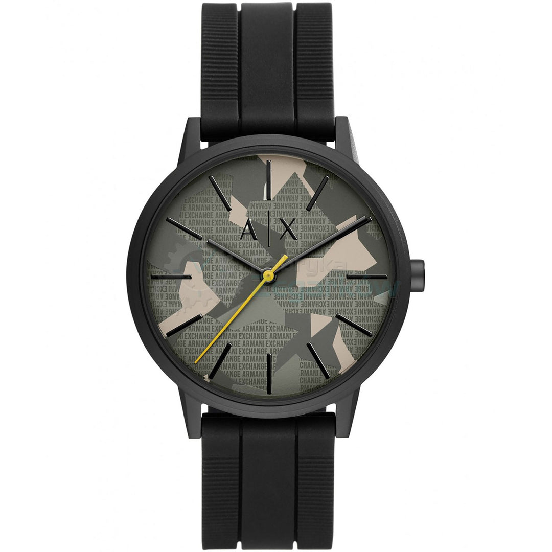 Armani Exchange Men's Cayde Fashion Quartz Green Dial Watch