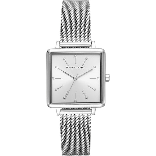 Armani Exchange Women's Lola Square Fashion Quartz Watch
