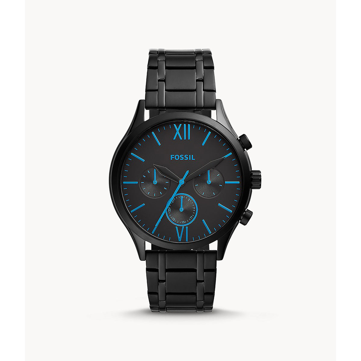 Fossil Analog Men's Watch Stainless Steel Metal Bracelet