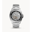 Fossil Automatic Men's Watch Stainless Steel Metal Bracelet