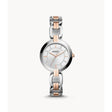 Fossil Analog Women's Watch Stainless Steel Metal Bracelet