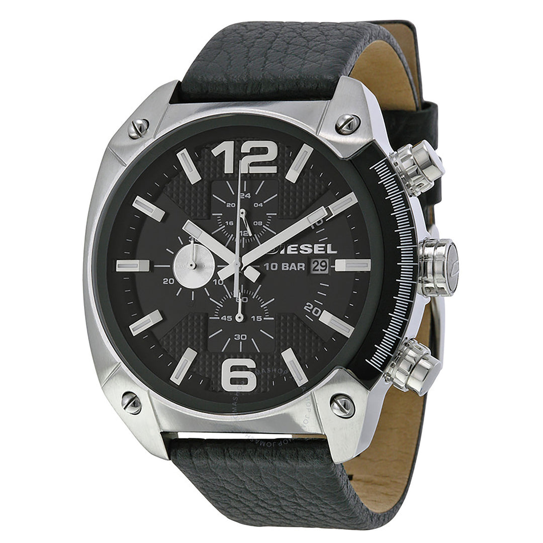 Diesel Mr. Daddy 2.0 Chronograph Black-Tone Stainless Steel Watch - DZ7463  - Watch Station