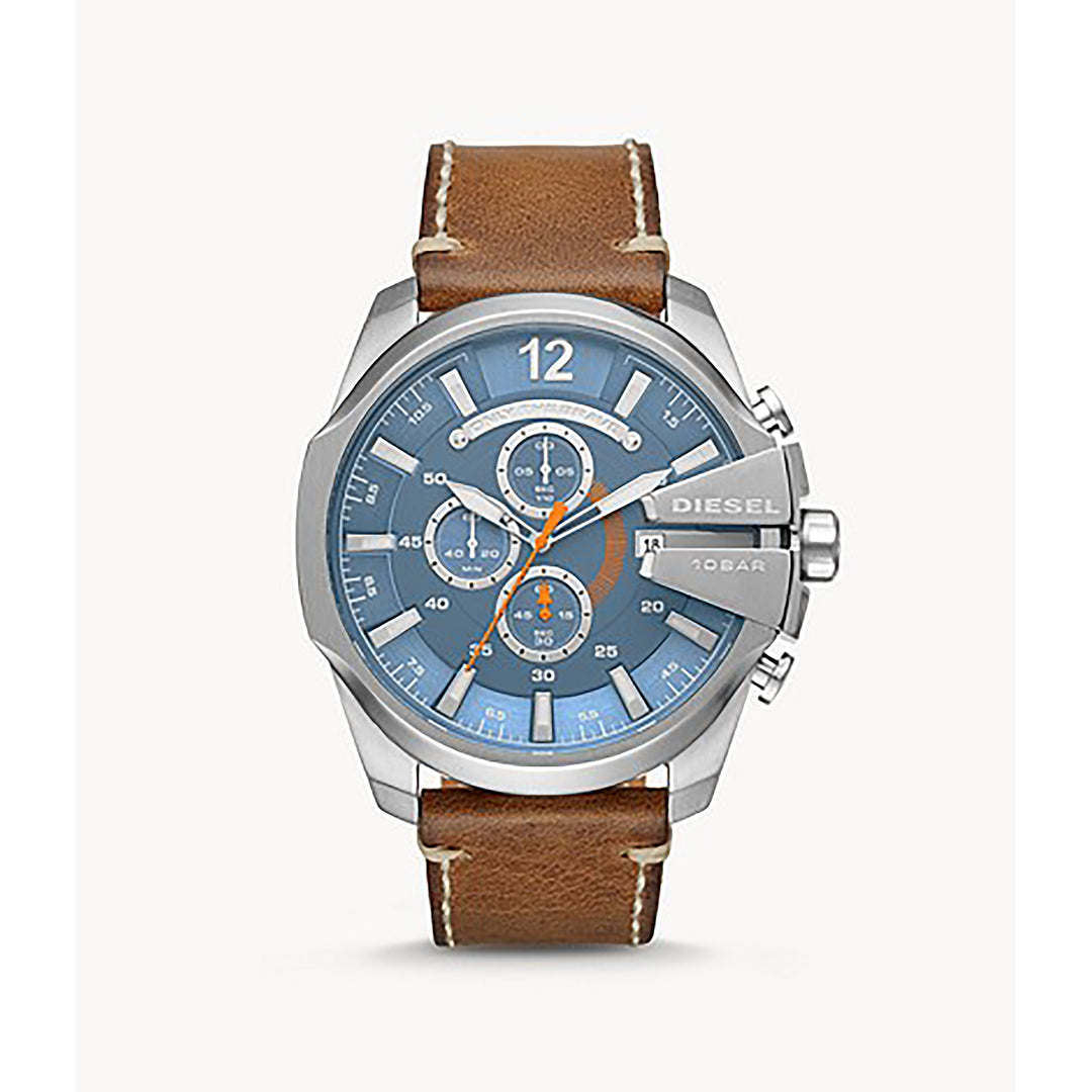 ANALOG WATCH SS LEATHER STRAP