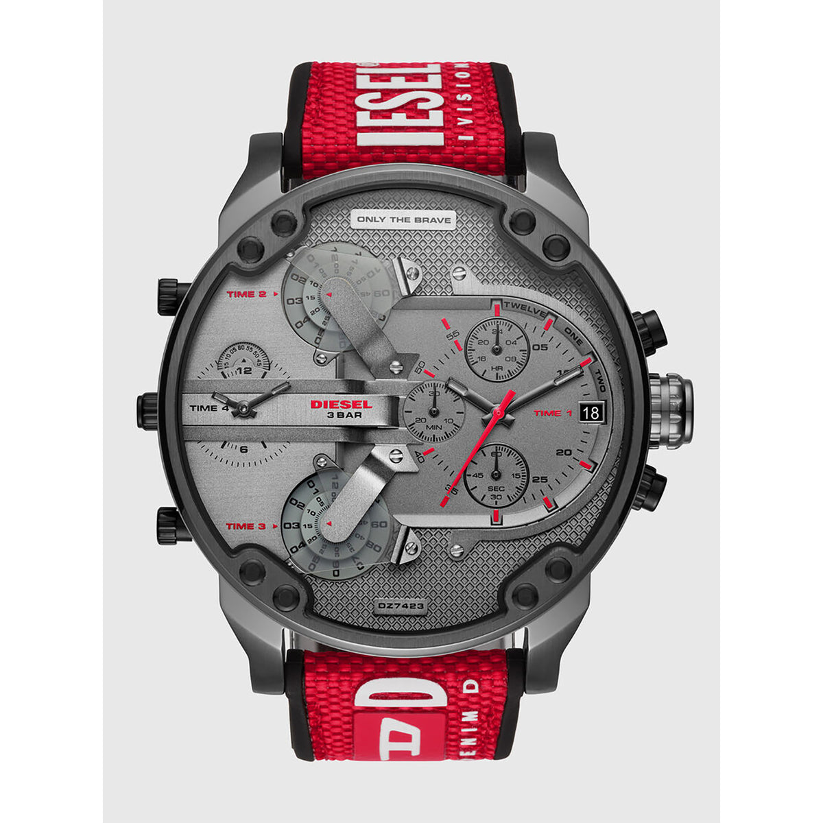 Analog Watch SS Plastic Strap