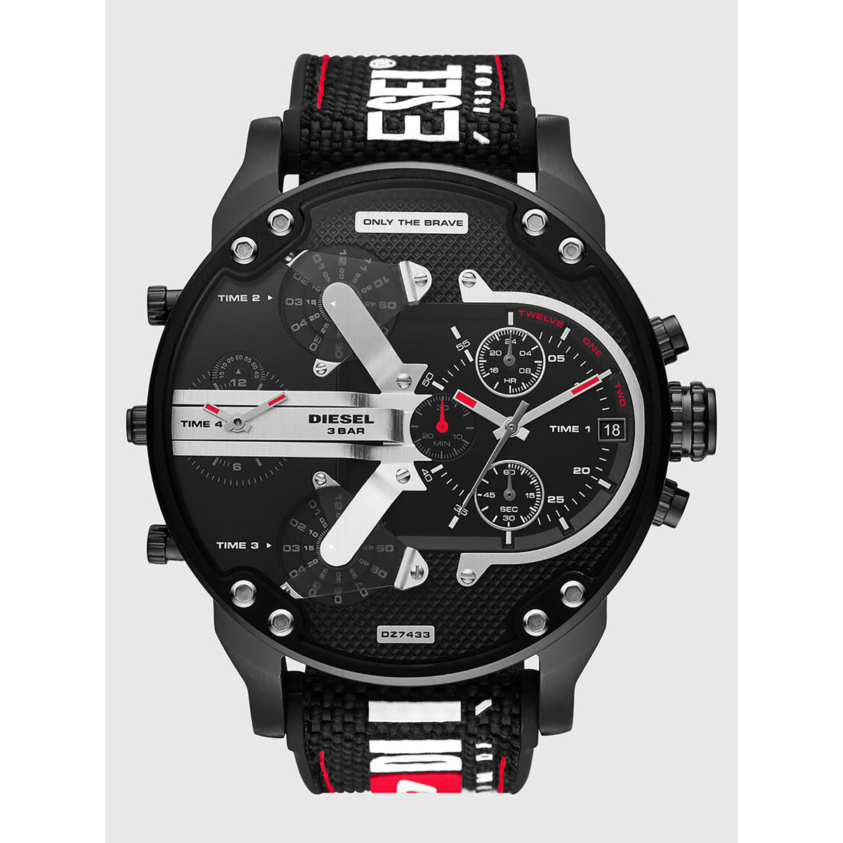 Analog Watch SS Plastic Strap