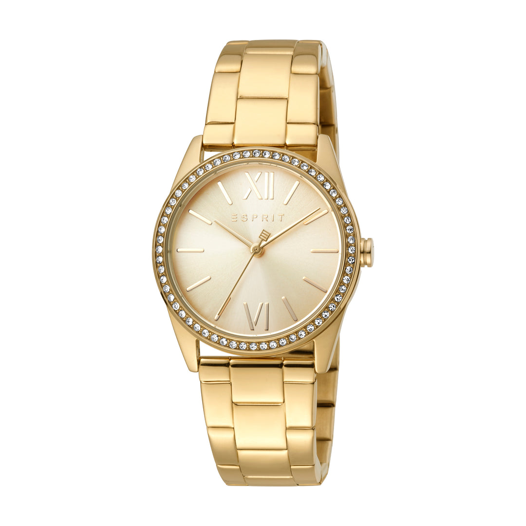 Esprit Women's Clara Fashion Quartz Yellow Gold Watch