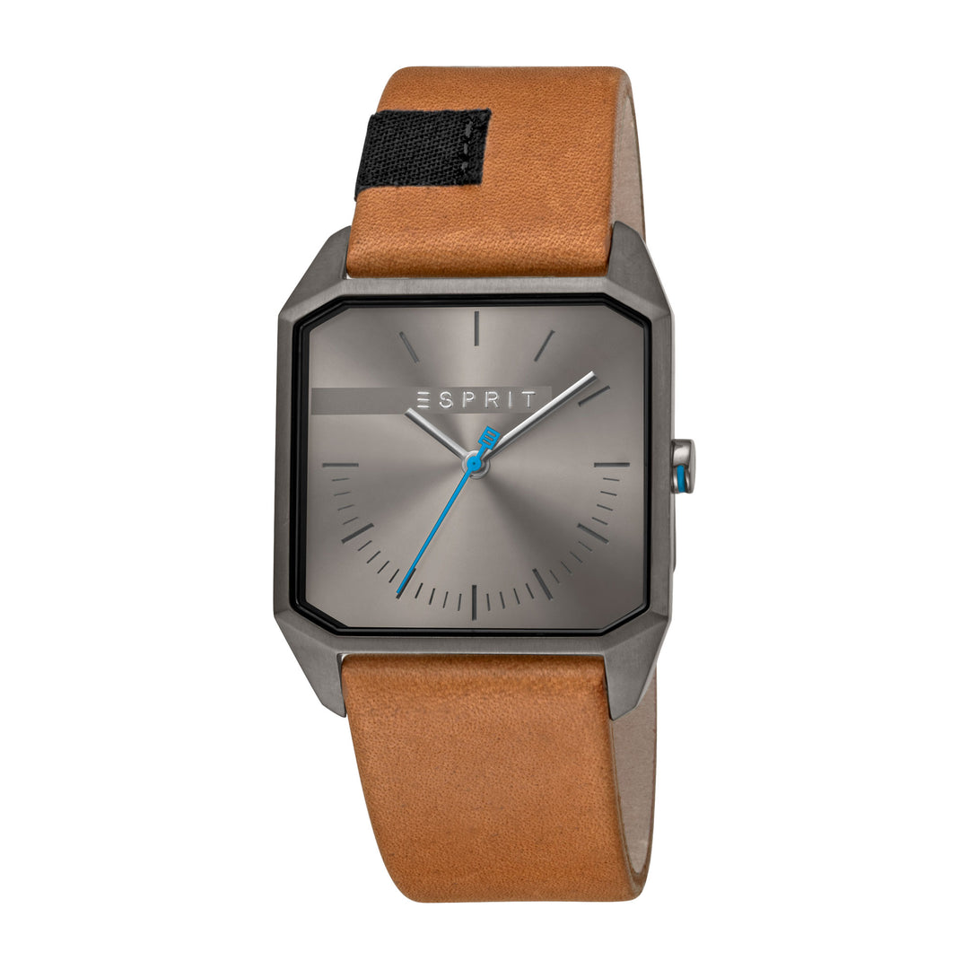 Esprit Men's Cube Gents Fashion Quartz Brown Watch