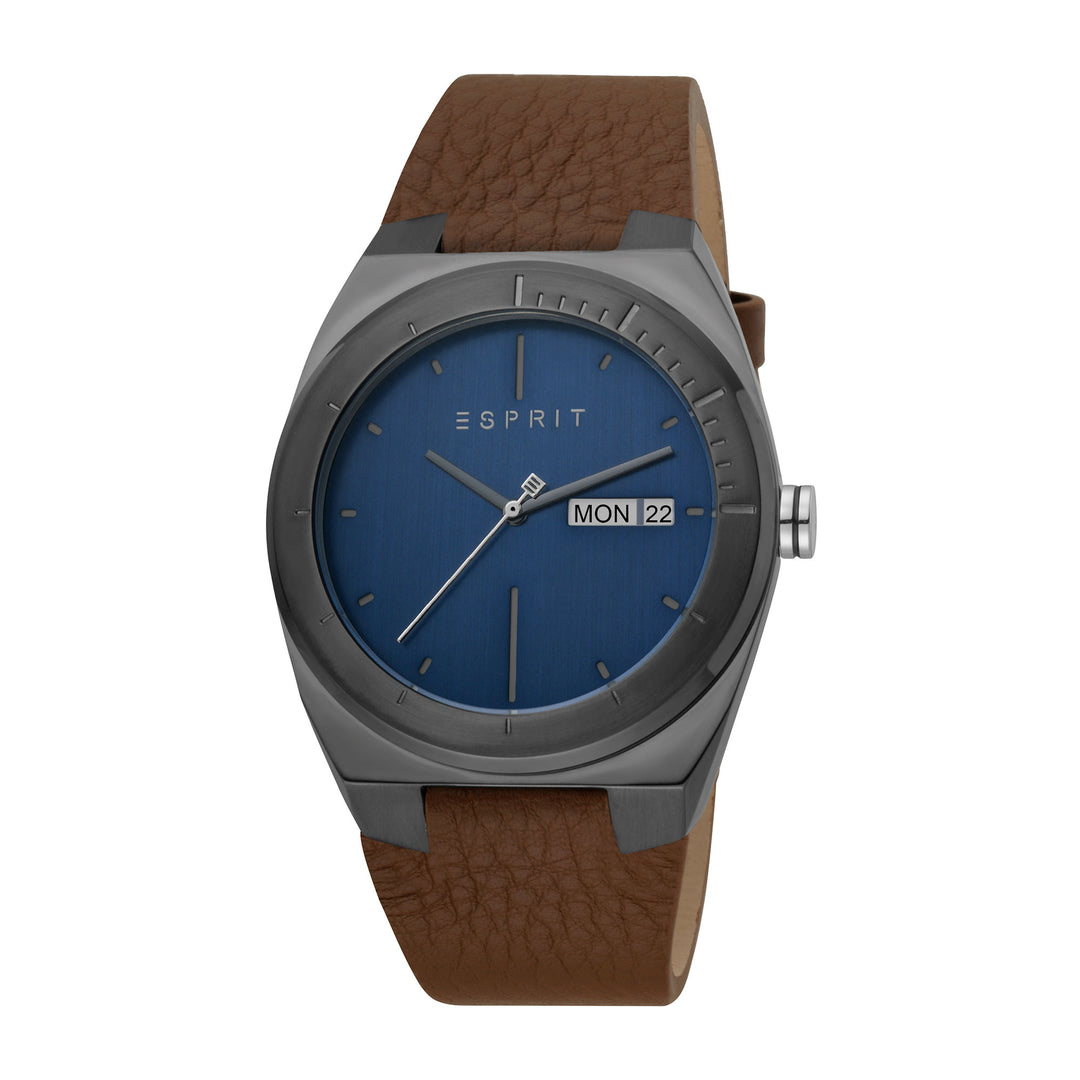 Esprit Men's Strike 3Hd Fashion Quartz Brown Watch