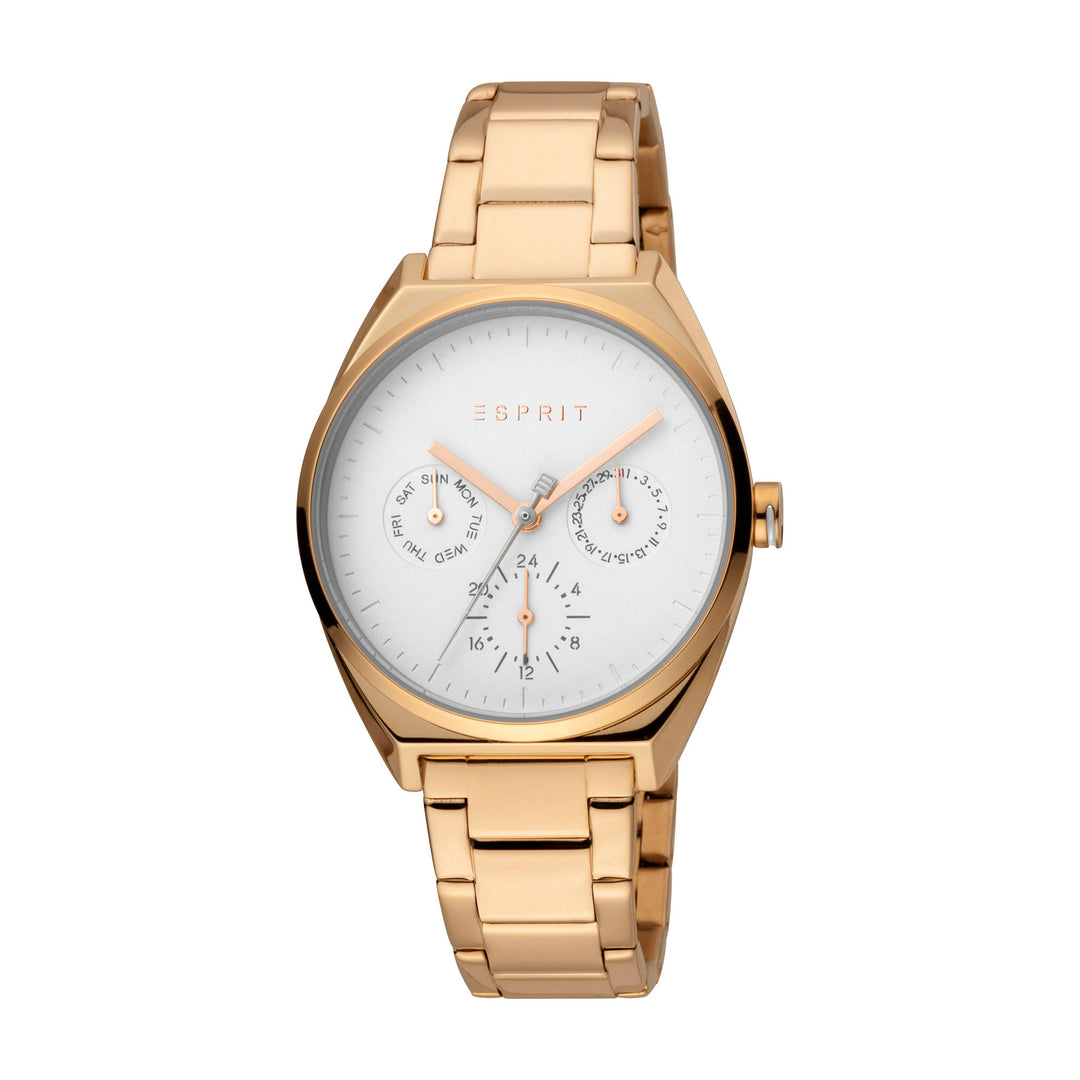 Esprit Women's Slice Multi Fashion Quartz Rose Gold Watch
