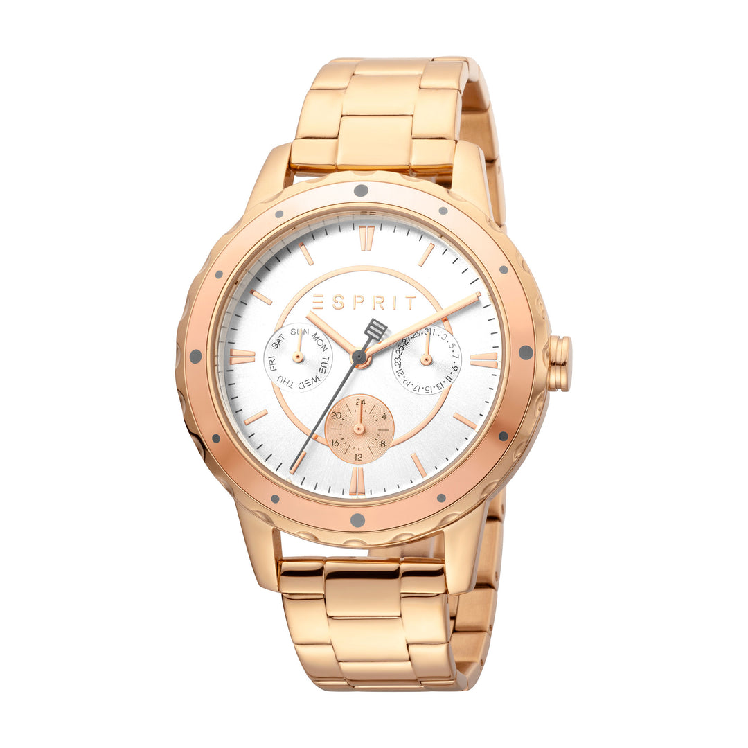 Esprit Women's Brisk Mb Fashion Quartz Rose Gold Watch