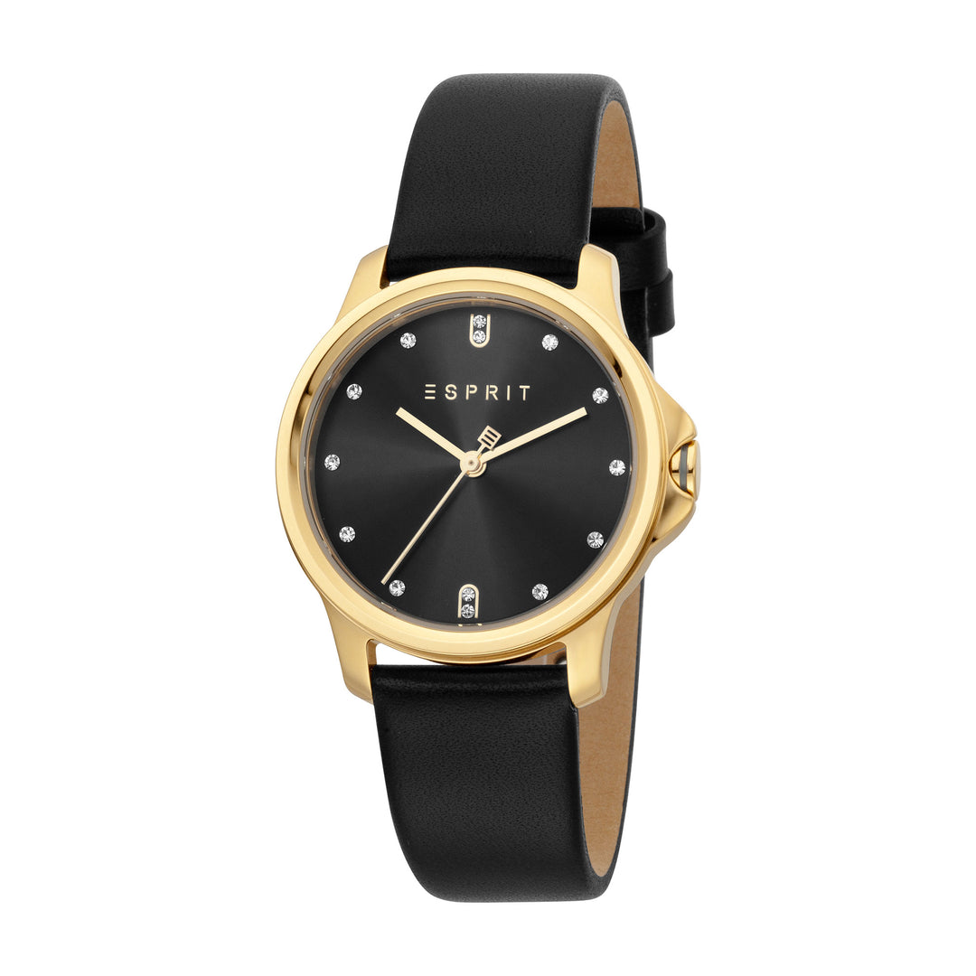 Esprit Women's Bow Fashion Quartz Black Watch
