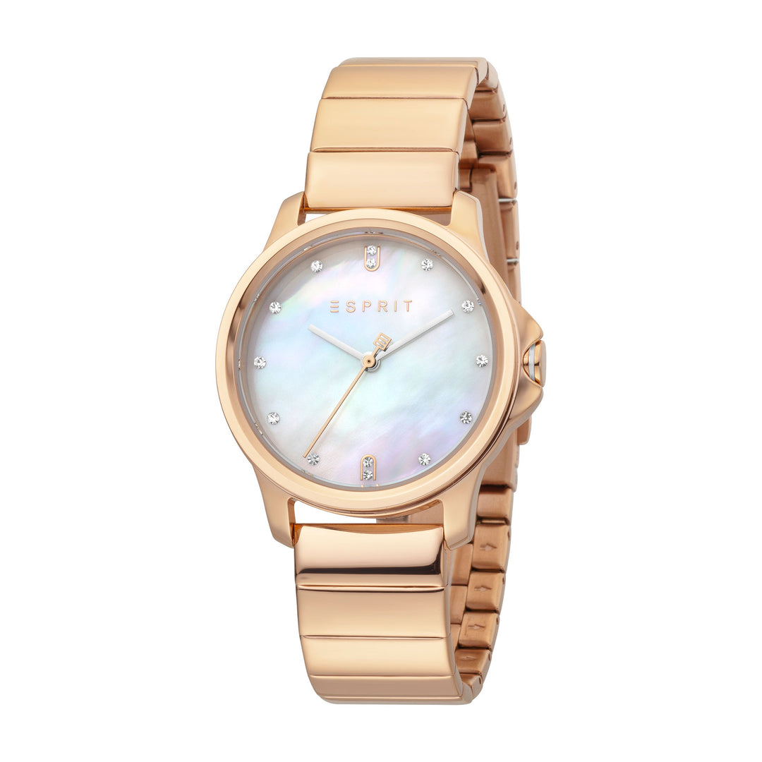 Esprit Women's Bow Mop Fashion Quartz Rose Gold Watch