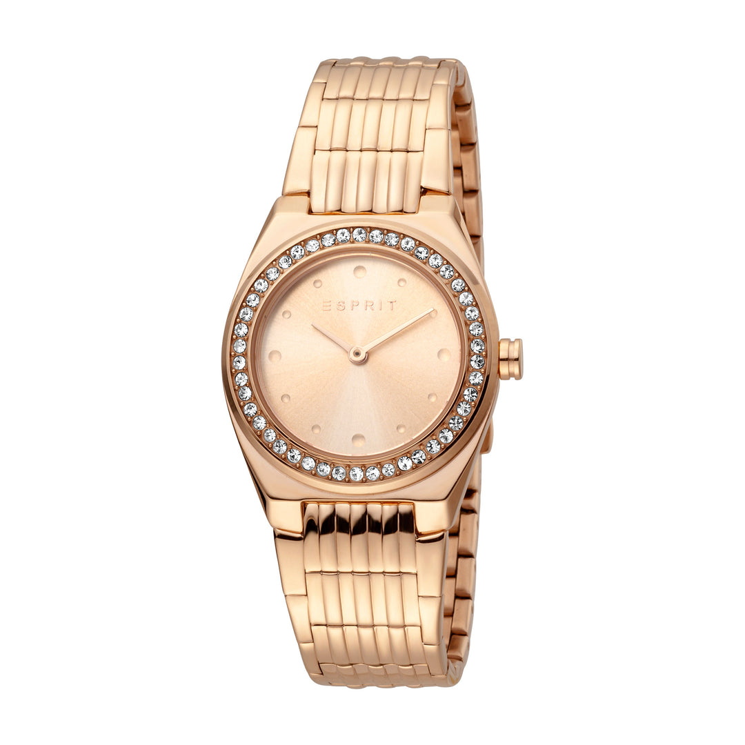Esprit Women's Spot Fashion Quartz Rose Gold Watch