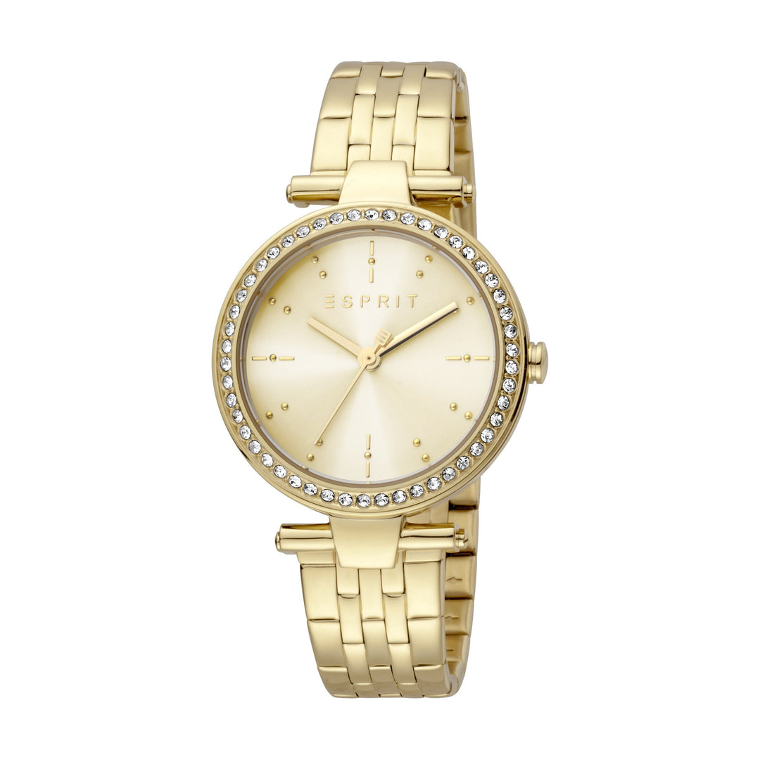Esprit Women's Fashion Quartz Yellow Gold Watch
