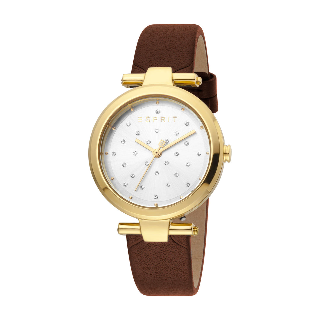 Esprit Women's Fine Dot Fashion Quartz Brown Watch