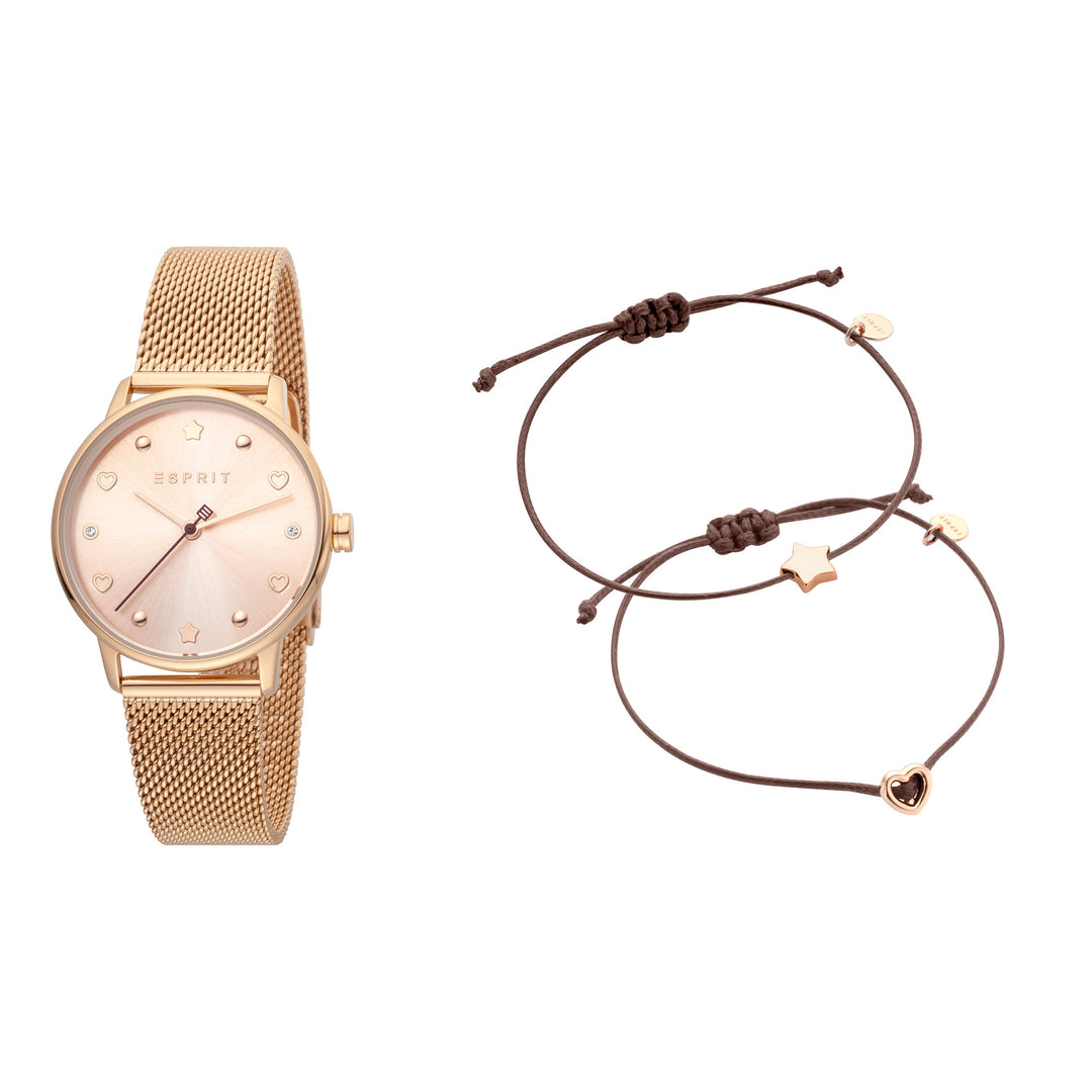 Esprit Women's Noel Fashion Quartz Rose Gold Watch