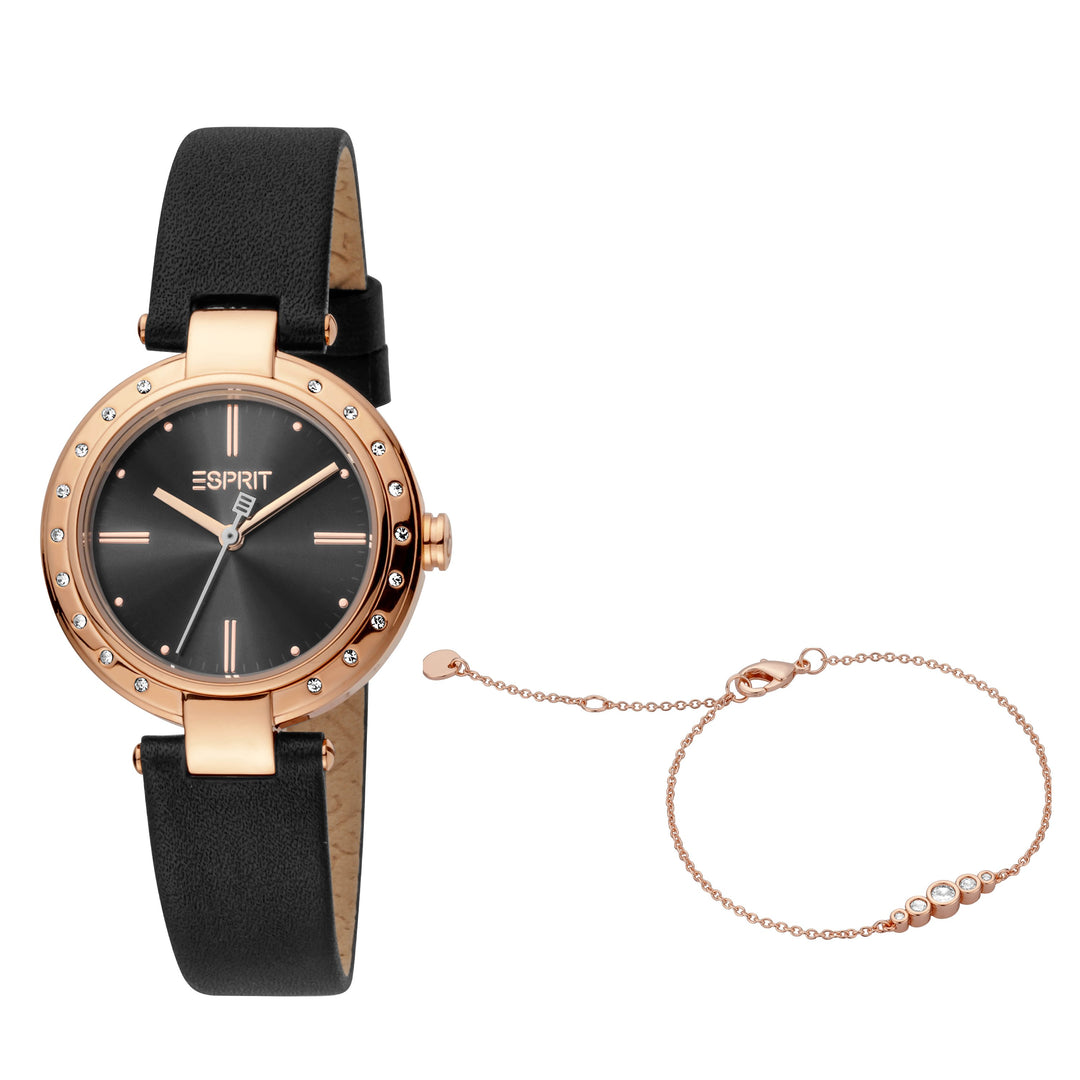 Esprit Women's Fashion Quartz Black Watch