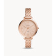 Fossil Analog Women's Watch Gold Plated Metal Bracelet